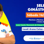Seletiva de Ginástica Artística em São Bernardo do Campo!